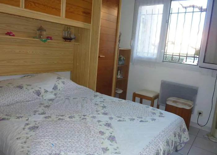 Rez-de-jardin Avec Piscine Et Parking à Marseillan-plage - Fr-1-387-63 Apartamento